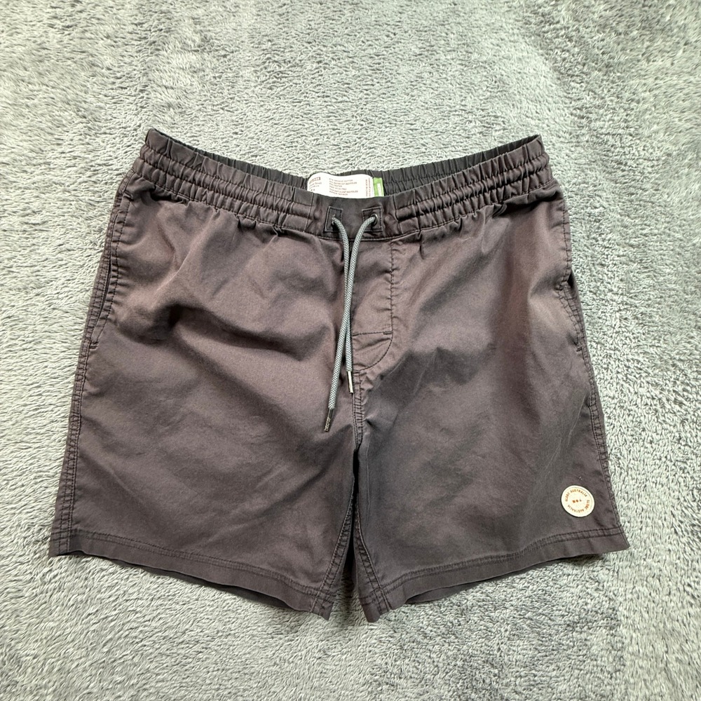 Globe Pool Shorts Mens M Black Excellent Clean Swell Organic Cotton Skate Surf